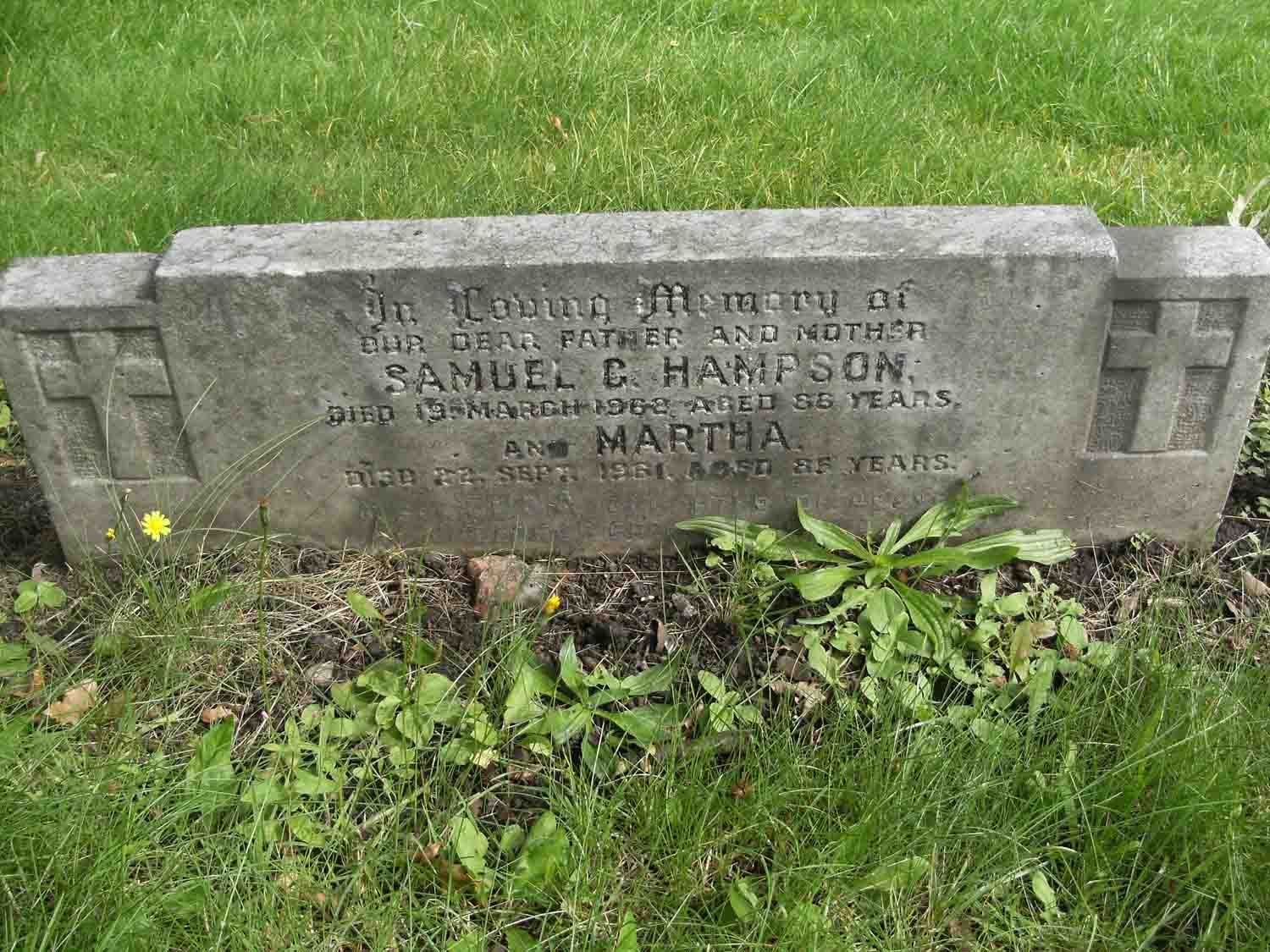 Hampson, Martha & Samuel (A Left 20)